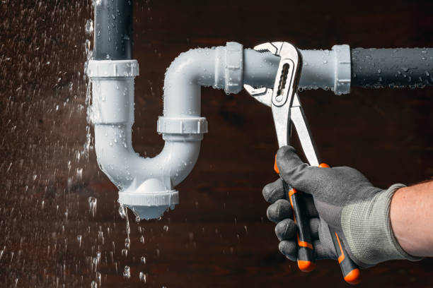 Professional Plumbing technician working in Fairland, MD